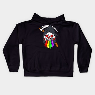 Reaper rainbow Kids Hoodie